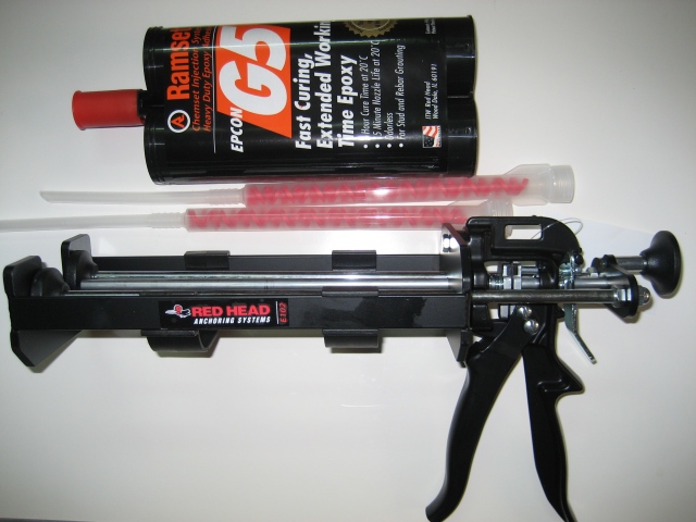 Keo cấy bulong hoá chất cho nhà khung thép