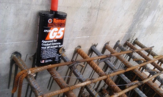 Keo cấy bulong hoá chất cho nhà khung thép