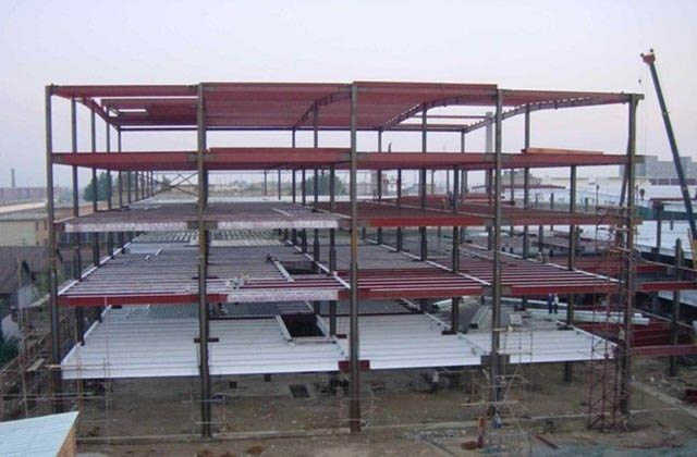 Mẫu nhà khung thép 3 tầng số 3 Mẫu nhà khung thép 3 tầng số 3
